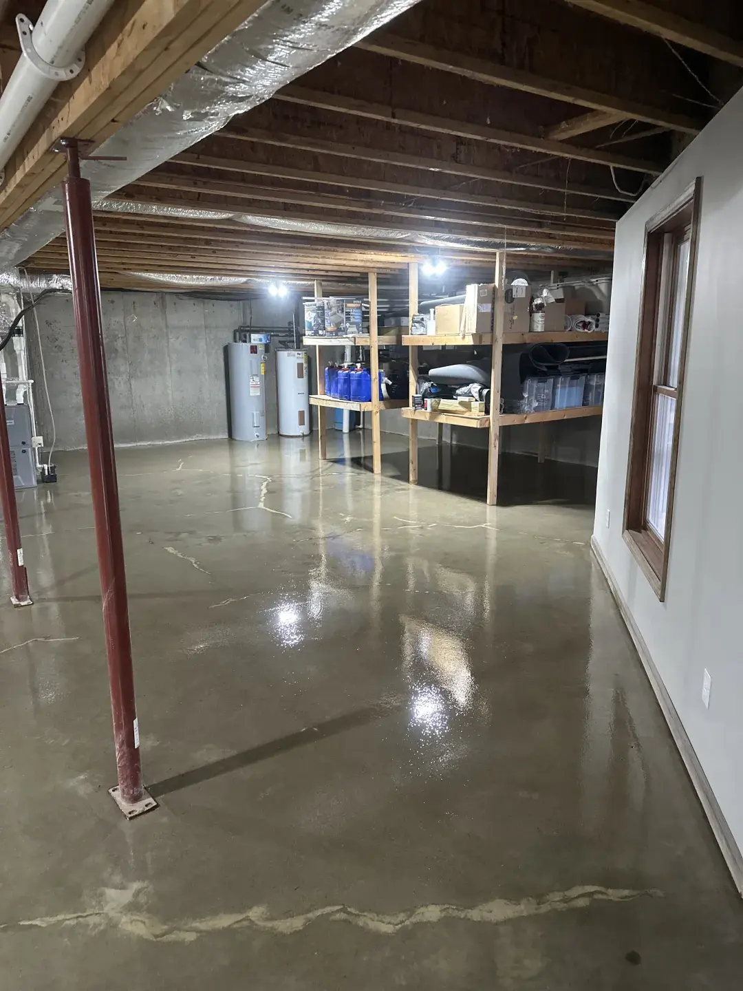 Basement Floor in Prospect, KY