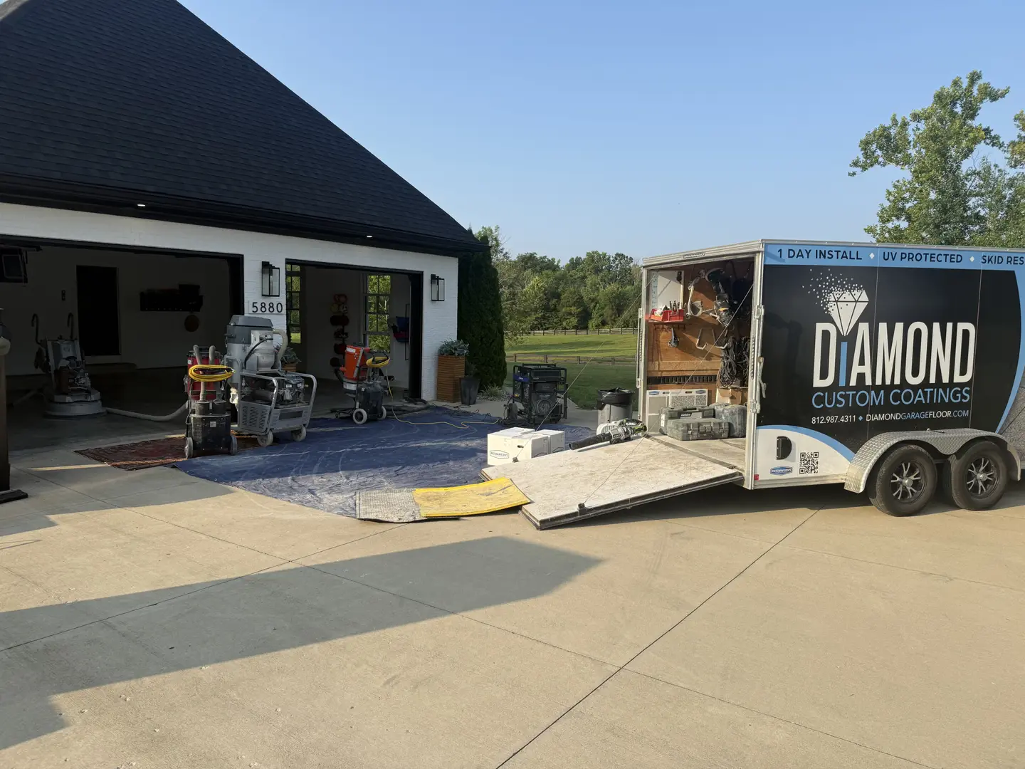 Garage Floor in Bardstown, KY